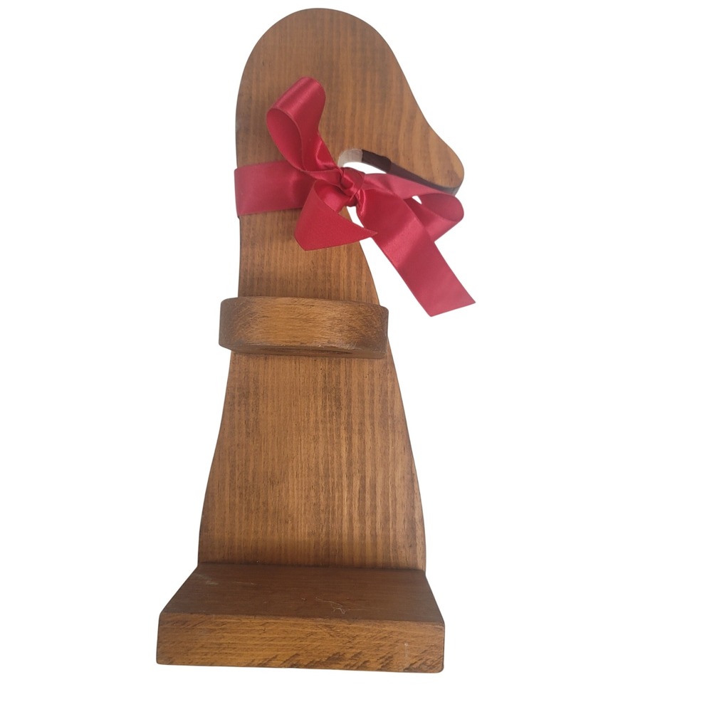 Vintage Wooden Candle Holder Handmade‎ Farmhouse Country Decor Gift